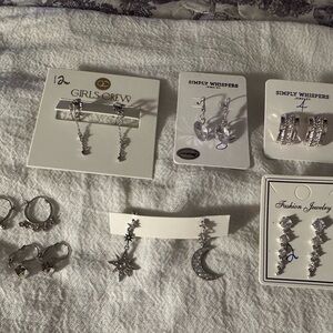 Silver Earrings Collection